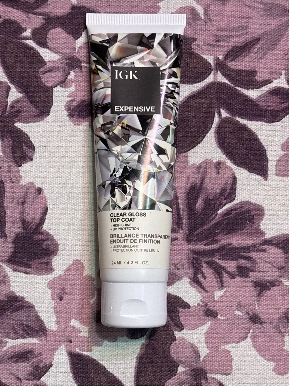 IGK's Expensive Clear Gloss  top coat :